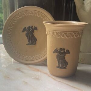 Vintage Italian Plate & Cup Made for Neiman Marcus